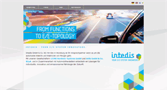 Desktop Screenshot of intedis.com